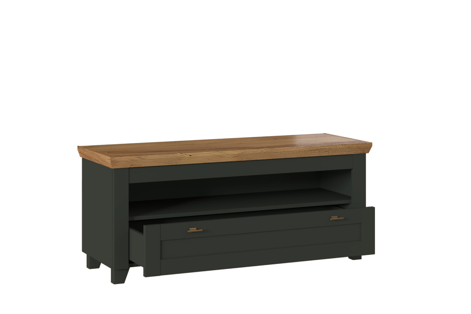 Тумбы под телевизор - изображение №4 "Тумба Эмили под телевизор с выдвижным ящиком"  на www.Angstrem-mebel.ru