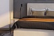 Спальня Сиэтл 4, тип кровати Мягкие, цвет Гикори Рокфорд, Силк Зефир - фото 4
